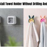 How To Install Towel Holder Without Drilling And Screwing