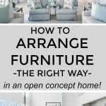 How to Arrange Living Room Furniture in Open Concept