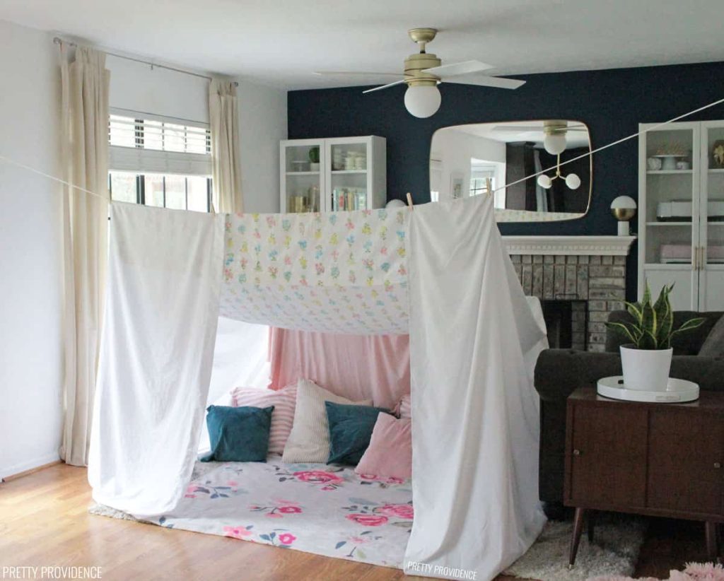 How to Build a Fort in the Living Room