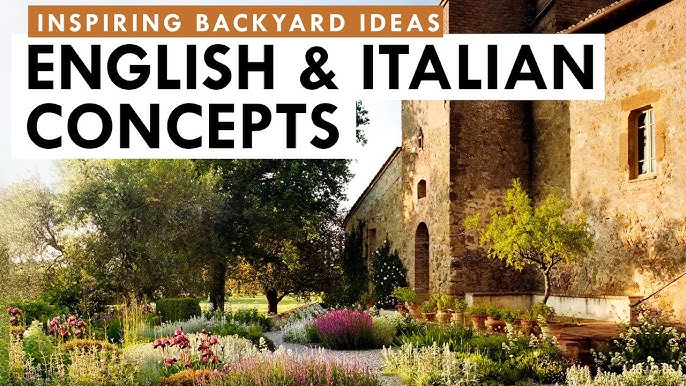How to Create Italian Garden in Your Back Yard Ideas