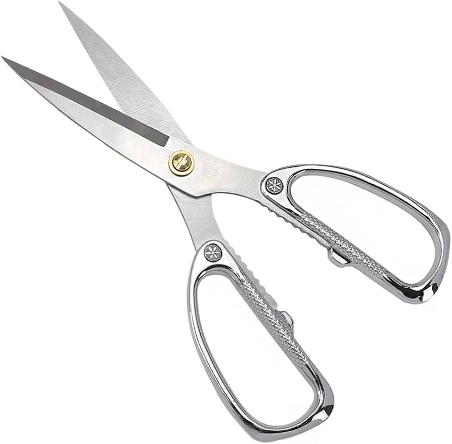 How to Cut Clotj With Kitchen Siscors