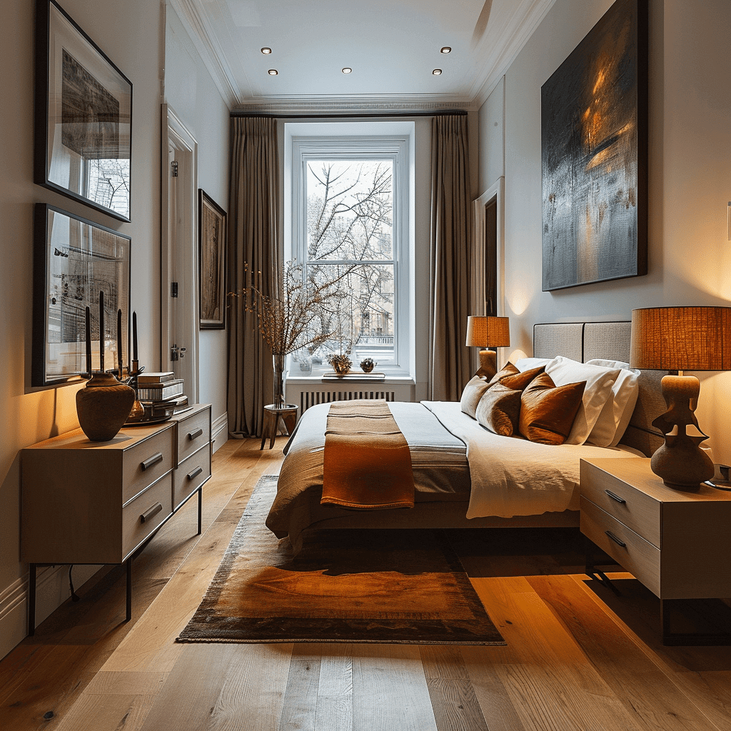 How to Decorate a Long Bedroom
