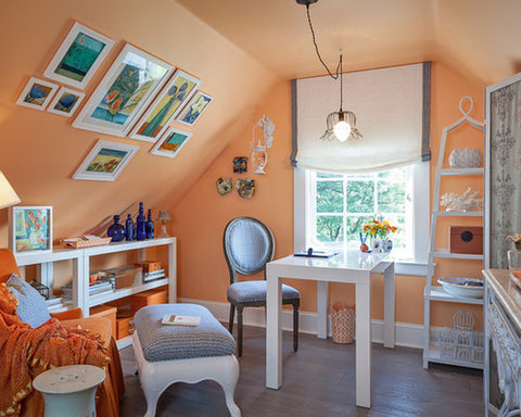 How to Decorate Slanted Walls Bedroom