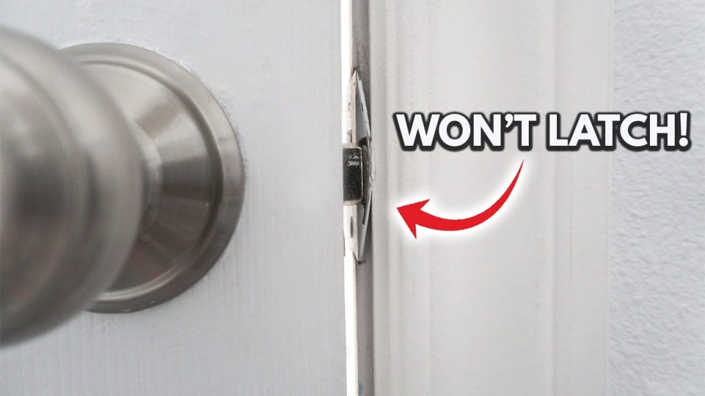 How to Fix Bedroom Door That Won'T Latch