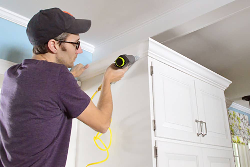 How to Install Crown Molding for Kitchen Cabinets