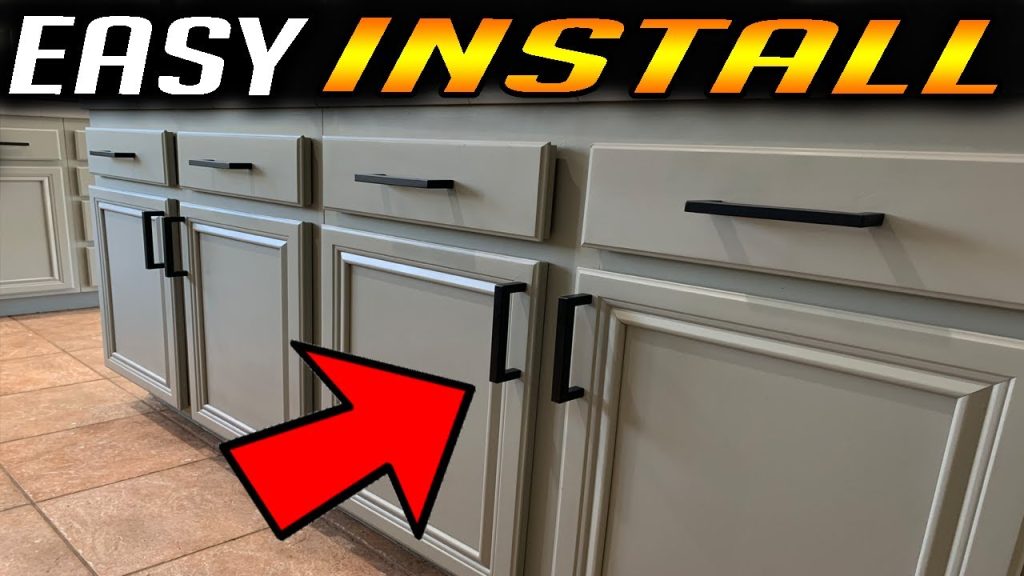 How to Install Kitchen Cabinet Handles