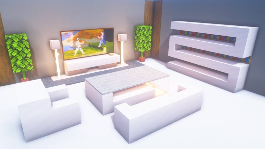 How to Make a Minecraft Living Room