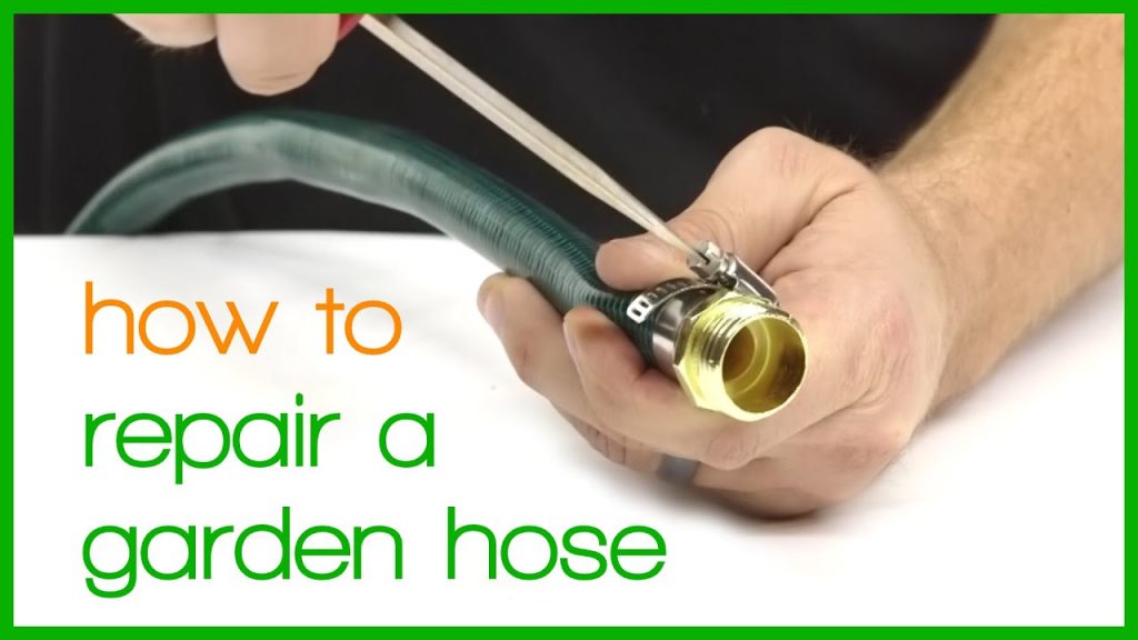 How to Repair a Garden Hose