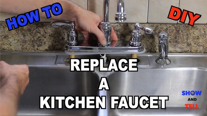 How to Replace a Kitchen Sink Faucet