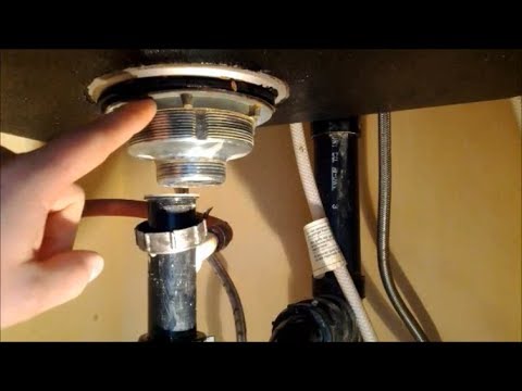 How to Replace Kitchen Sink Drain