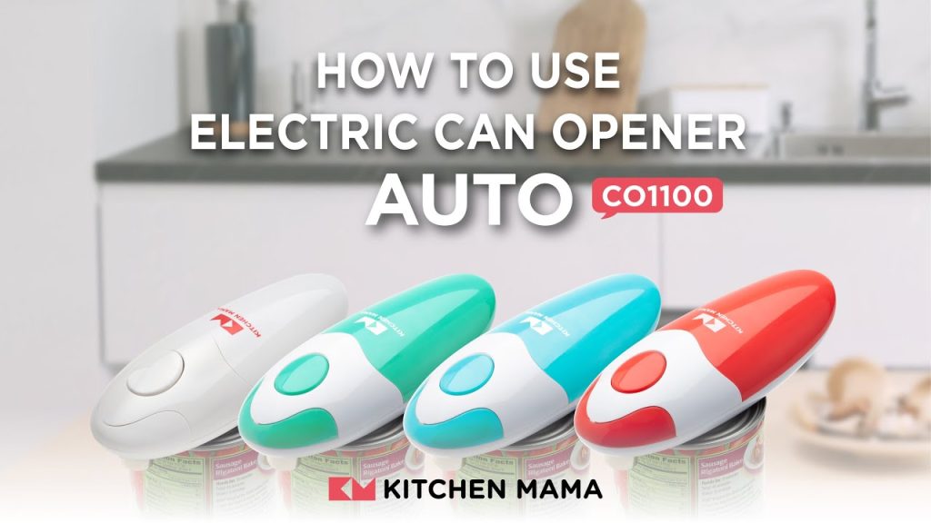 How to Use Kitchen Mama Can Opener