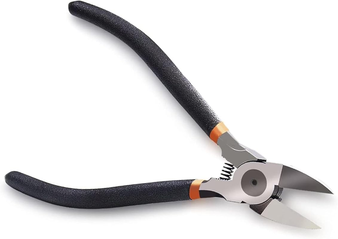 BOENFU 6-Inch Heavy Duty Wire Cutters: Flush Cut Side Cutter Pliers fo
