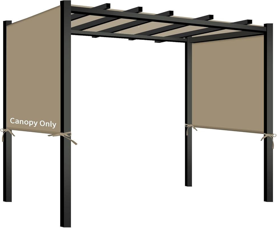 Universal Waterproof Pergola Canopy Top Cover Replacement (17x6.8 Ft)