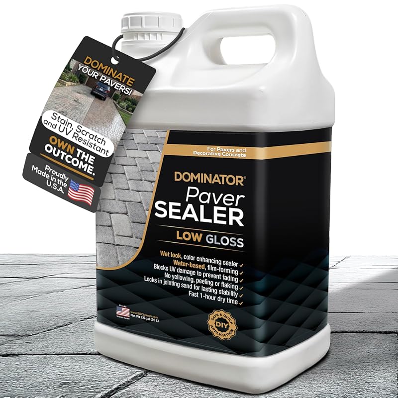 DOMINATOR 2.5 Gallon Low Gloss Wet Look Paver Sealer